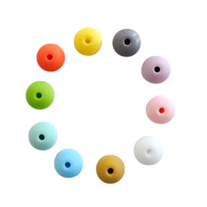 Hovedbilde Silikonperle - Linser 100 pk