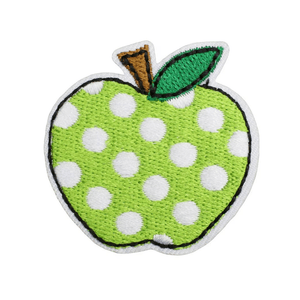 Hovedbilde "Polkadot Apple" Gr&oslash;nn Patch