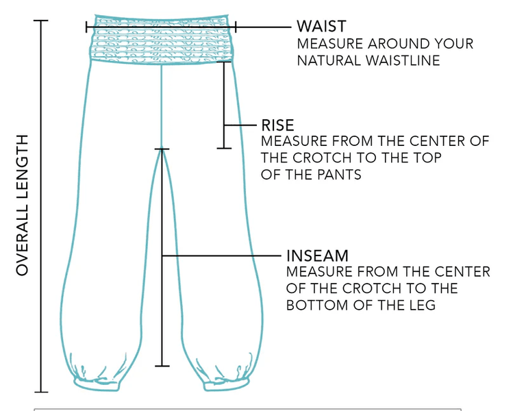 "Sahara"  Tall pants m/lommer