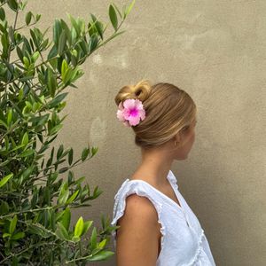 Hovedbilde "Pink Sky" H&aring;rklype i Hibiscus serie