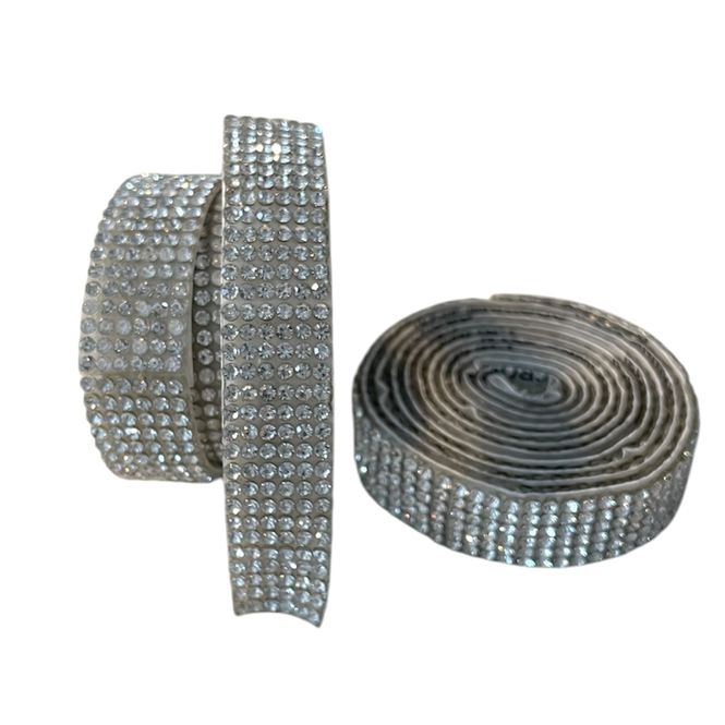 Hovedbilde Glitter Rhinestone Bånd Diamant