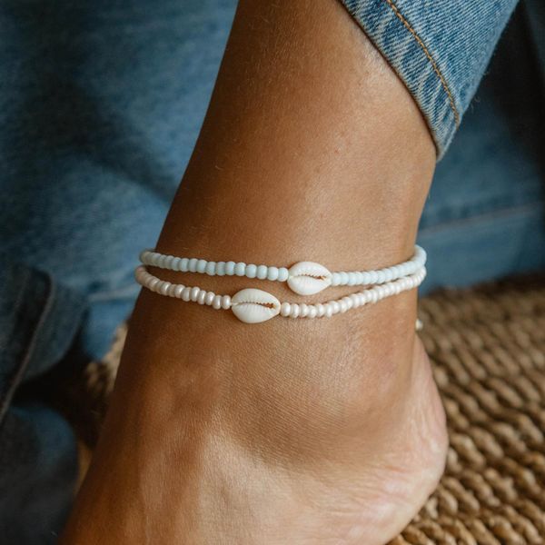 "Laaloa Bay" Ankellenke Pearl White