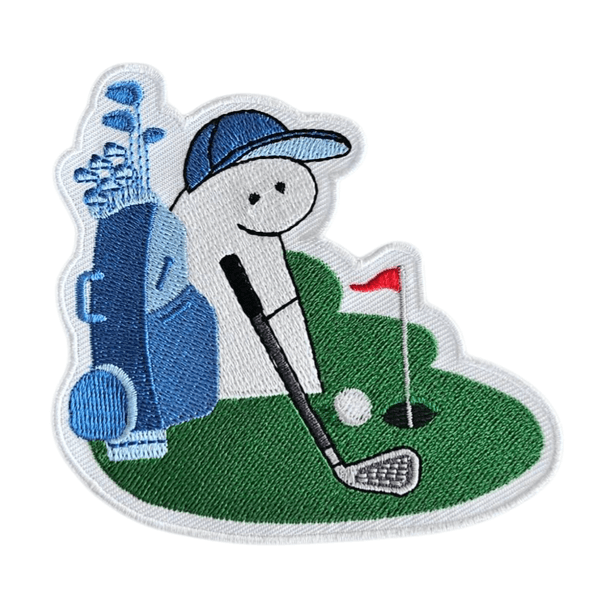 "Streken -Golf "- Patch